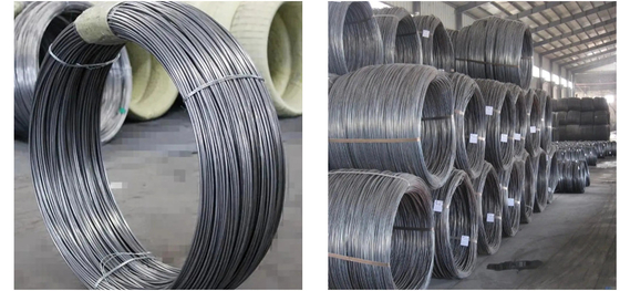Free Cutting Steel Wire Rod Coils 5.5mm 6.5mm Non Alloy