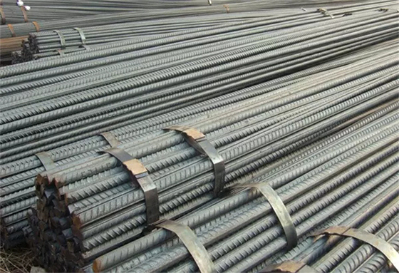 AISI Standard Ribbed Steel Reinforcement Bars Fabricated SAE4140 Alloy